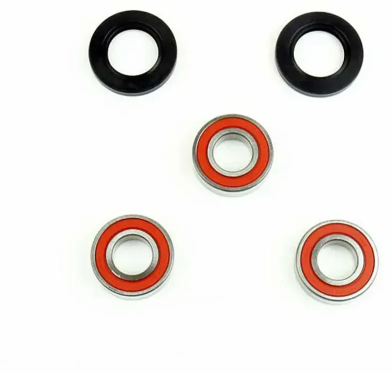 Athena W445010r Radlager-und Dichtungssatz Für Das Hinterrad - Silver / Black - One Size