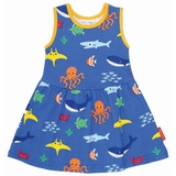Toby Tiger Kleid Meerestiere Print Baunwolle 1 St