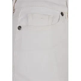 URBAN CLASSICS Organic Stretch Kurzer Rock Mit Hoher Taille Off White Raw 33