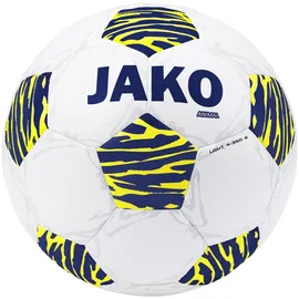 Jako Animal Leicht-Fußball 642 weiß/navy/neongelb 350g 4