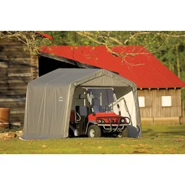 ShelterLogic Weidezelt 9 m2 Grau