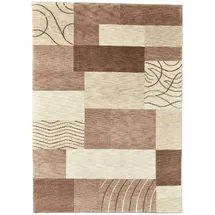 THEKO Royal Domas Handtuftteppich 140 x 200 cm Braun
