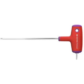PB SWISS TOOLS T-Griff-Schraubendreher mit Seitenabtrieb 4x150mm Kugelkopf