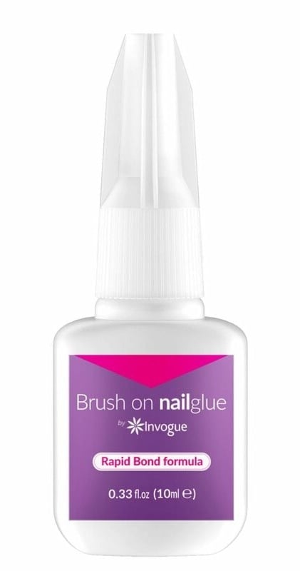 INVOGUE Invogue - Brush On Nail Glue 10ml Nägel kürzen Damen