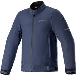 Alpinestars Husker, veste textile imperméable - Bleu Foncé - L