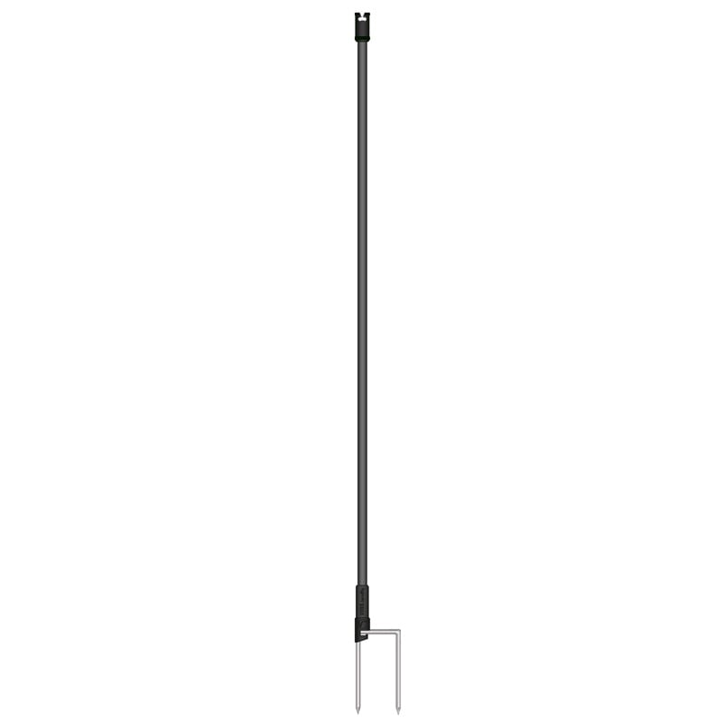 VOSS.farming NETmaster Ersatzpfahl, 108cm, 2 Spitzen, schwarz