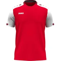 Jako T-Shirt Dynamic Kinder - rot/weiß/dunkelrot 128