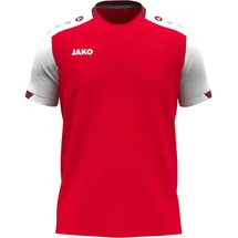 Jako T-Shirt Dynamic Kinder - rot/weiß/dunkelrot 128