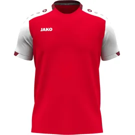 Jako T-Shirt Dynamic Kinder - rot/weiß/dunkelrot 128