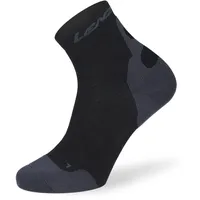 Lenz Compressio 8.0 Merino Kurze Socken - Black - EU 39-41
