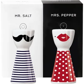 RITZENHOFF Mr. Salt & Mrs. Pepper Pietro Chiera Design Keramik Salz- und Pfefferstreuer