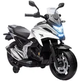 aiyaplay Kinder Elektro-Motorrad, 12V Kindermotorrad mit MP3, USB, LED-Scheinwerfer, Kinderfahrzeug mit Frühpädagogischen Funktionen,