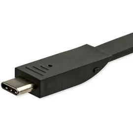 Startech USB-C Multiport Adapter - USB Hub, Schwarz