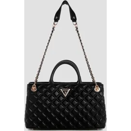 GUESS Giully Girlfriend Shoulder Satchel Black – M