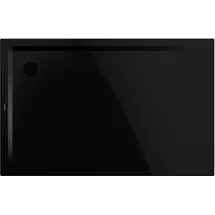 Kaldewei Superplan Duschwanne mit Wannenträger, 80x90cm, 384048040701, 80x90x2,5cm, Träger, schwarz