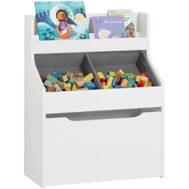 SoBuy Kinderregal KMB71 63 x 80 x 32 cm MDF weiß