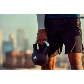adidas Kettlebell 16 kg schwarz / silber