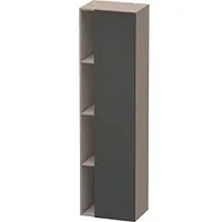 Duravit DuraStyle Hochschrank DS1249R4943 50x36x180cm, Tür rechts, graphit matt/basalt