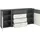 vogl möbelfabrik Tirent 176 x 84 x 40 cm Grau / Weiß