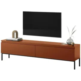 Selsey ¦ orange ¦ Maße cm Ziegelrot Mit Schwarzen Beinen