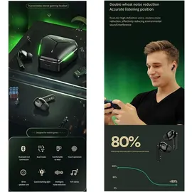2Go TWS Game Schwarz/Grau