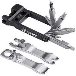 FORCE Fahrradwerkzeugset Multitool FORCE 20erSet + Kettentrenner