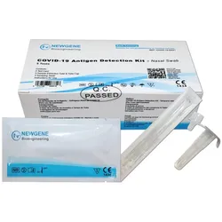 GENE Corona Test 5er, Nasal - Laie, MHD: 06.08.2024