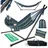 Kesser KESSER® Hängematte LAKE mit Gestell Doppelhängematte für 2 Personen-Stabiler Rahmen 200kg Belastbarkeit Indoor & Outdoor XXL Hängesessel Doppel Mehrpersonen Garten Pool Balkon Terrasse