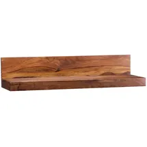 Wohnling Wandregal 60 x 17 x 23 cm Braun