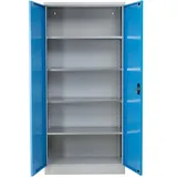 Proregal BEE Aktenschrank 195 x 92 x 50 cm Grau