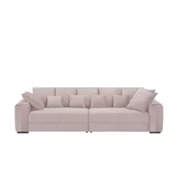 U N O Sports uno Bigsofa Bryan ¦ rosa/pink ¦ Maße (cm): B: 302 H: 63 T: 124