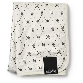 Elodie Details Fleece Decke - Monogram Print in Bunt 100 x 75 cm | Gr.: onesize