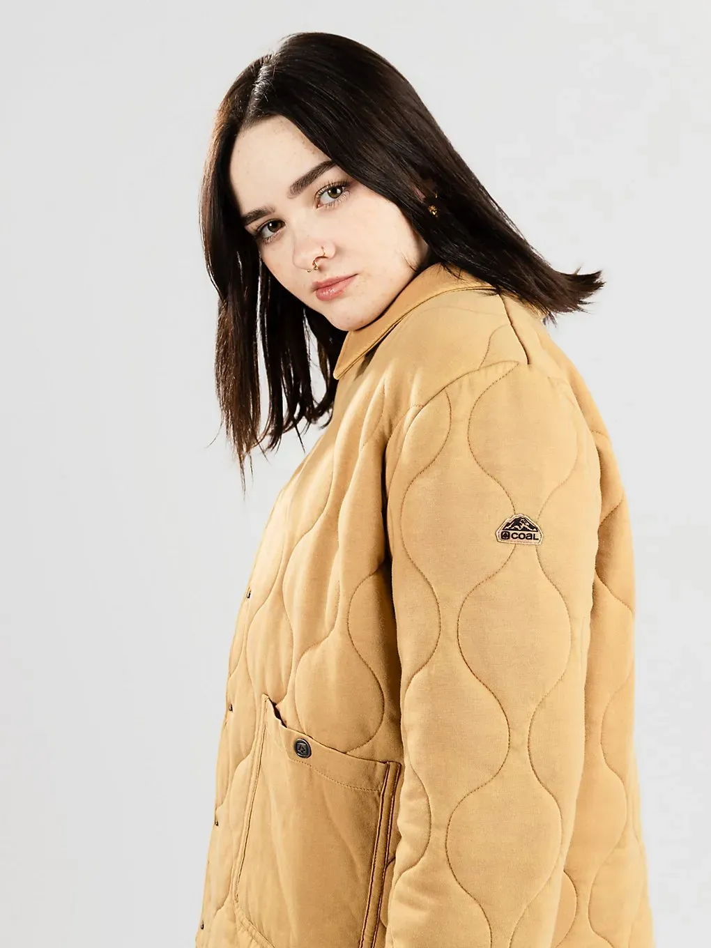 Coal Kalea Jacke bone brown Gr. L