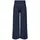 Jdy Jdygeggo NEW LONG PANT JRS Noos Hose Black Iris/Detail black buttons S 32L EU