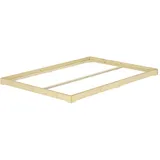 Erst-Holz Futonbett 140 x 200 cm Braun