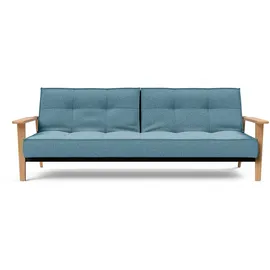 Innovation Living Schlafsofa Webstoff 2-Sitzer Blau
