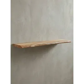 KADIMA DESIGN Wandregal 120 x 4 x 26 cm Beige
