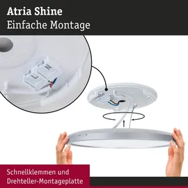 Paulmann Atria Shine 1 rund 293mm Kunststoff