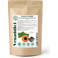 Papayakerne | naturbelassen | sonnengetrocknet| Papaya Pfeffer | Hoher Papain- und Carpain-Gehalt | Keine Zusatzstoffe | Rohkost | Vegan | Laborgeprüft | Gluten- und Laktosefrei | 25g