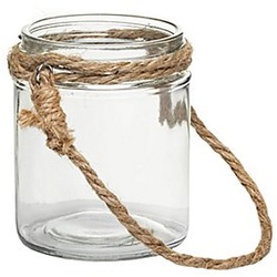 Glas-Windlichter, 12 cm, 9,5 cm Ø, 4 Stück