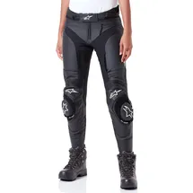 Alpinestars Missile V3 Lederhose - schwarz-weiß - 44