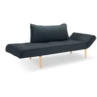 INNOVATION LIVING Schlafsofa Zeal Bow Stoff Blau Blue