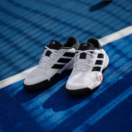 adidas Barricade Cloud White/Core Black/Lucid Red 38 2/3