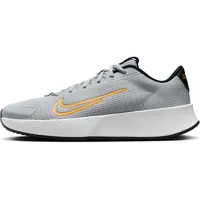 Nike Court Vapor Lite 2 Cly Tennisschuh, Wolf Grey/Laser Orange-Black, 42.5 EU - 42.5 EU