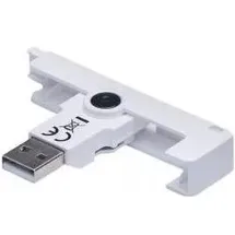 IDENTIV uTrust SmartFold SCR3500 C (USB-C), Speicherkartenlesegerät, Weiss