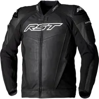 RST TracTech Evo 5, Lederjacke perforiert - Schwarz/Schwarz -