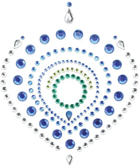 BIJOUX - INDISCRETS EXTRAKTIVES BLAU UND GRÜN