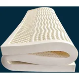 NAKEAH Latexmatratze 100% Latex Medium/Soft 7 Zonen Orthopädische Matratze Abnehmbares Cover, natürliche Latex -Matratze,2.5cm,180x200cm