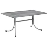 MWH Das Original Gartentisch 145 x 90 x 74 cm Grau
