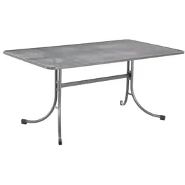 MWH Das Original Gartentisch 145 x 90 x 74 cm Grau